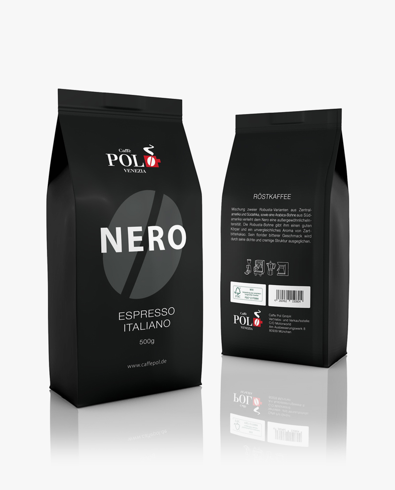 CAFFE POL Nero 500 g