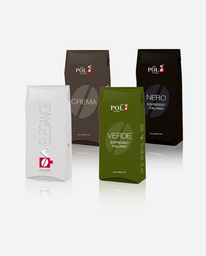 CAFFE POL Probier-Set 4 x 1 kg